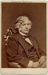 Charles Sumner (1811-74), senatore degli Stati Uniti